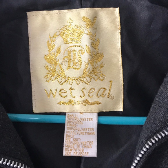 Charcoal Bomber Jacket - Picture 4 of 6